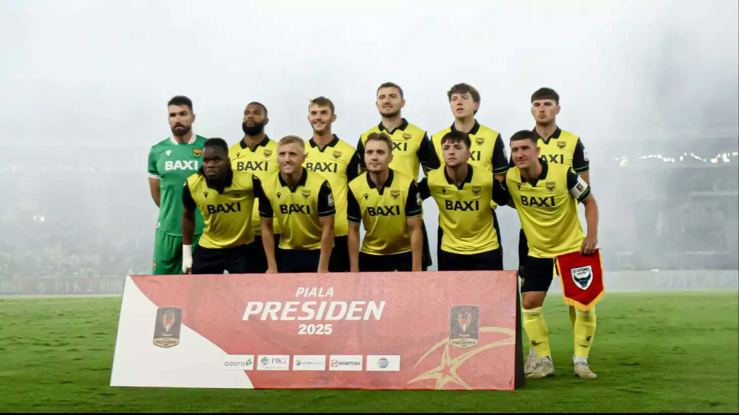 Oxford United vs Liga Indonesia All Stars di Piala Presiden 2025