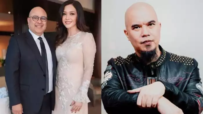 Maia Estianty bersama sang suami, Irwan Mussry & Ahmad Dhani