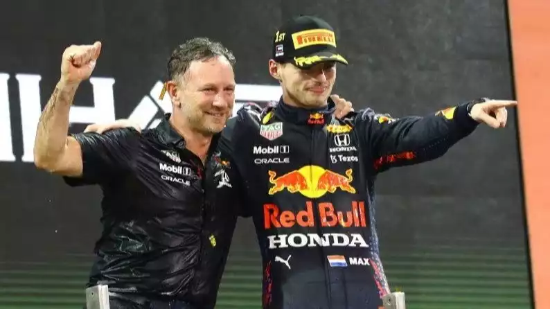 Christian Horner dan Max Verstappen