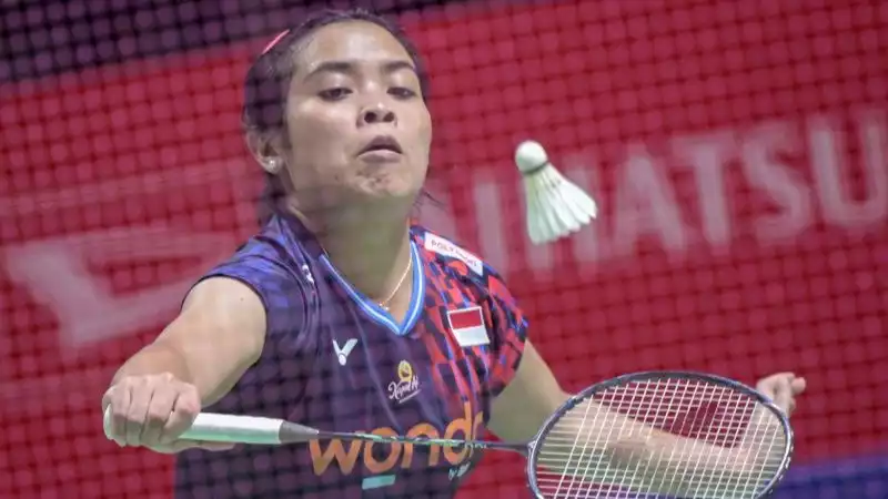 Pebulu tangkis tunggal putri Indonesia Gregoria Mariska Tunjung
