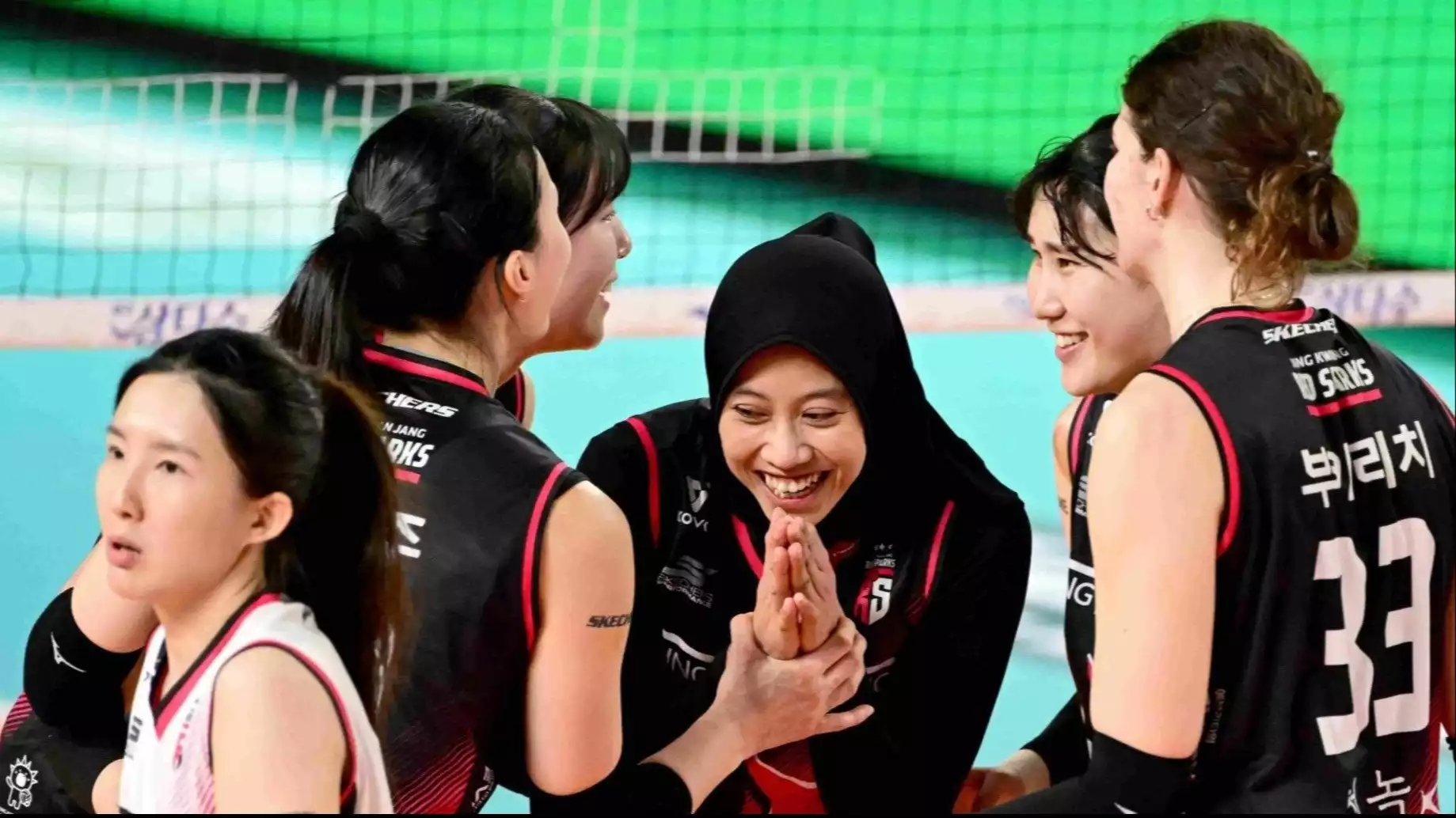 Megawati Hangestri saat di Red Sparks