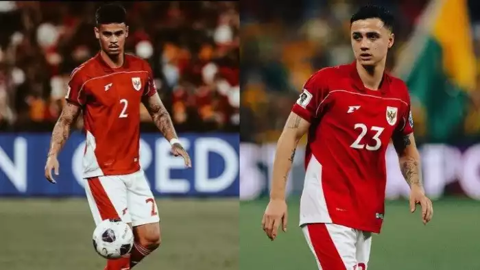 Dua pemain keturunan Timnas Indonesia, Mees Hilgers & Eliano Reijnders