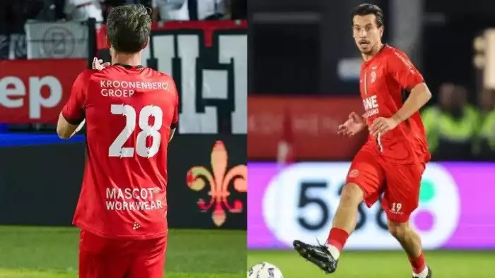 Thom Haye dan Tim Receveur di Almere City