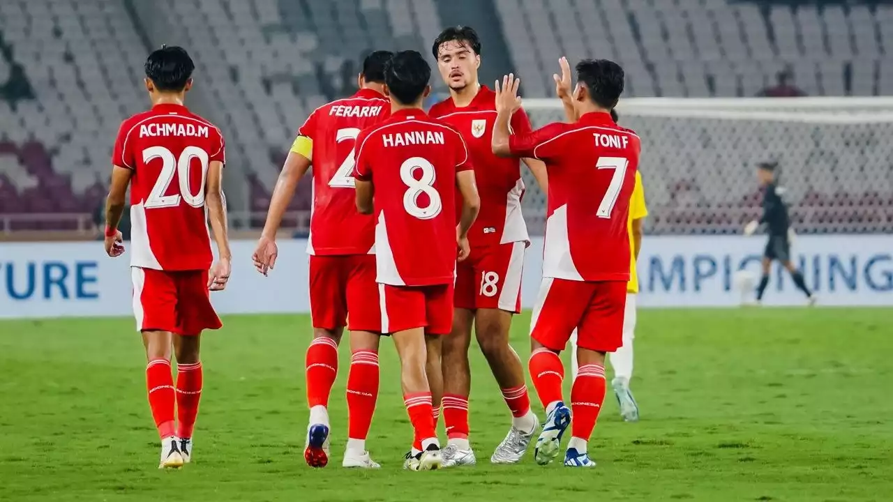 Timnas Indonesia U-23 Vs Brunei di Piala AFF U-23 2025