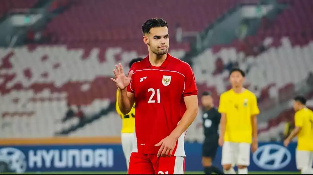 Striker Timnas Indonesia U-23 Jens Raven