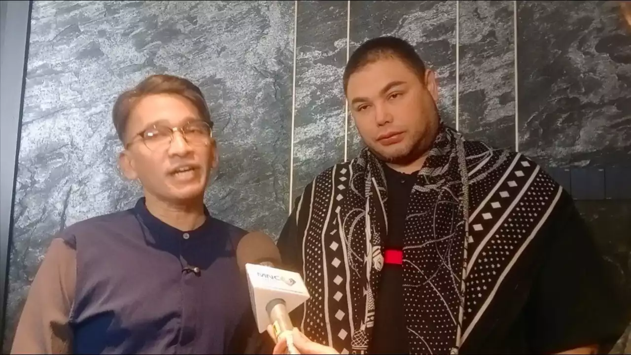 Ruben Onsu dan Ivan Gunawan di Sentul International Convention Center, Kabupaten Bogor