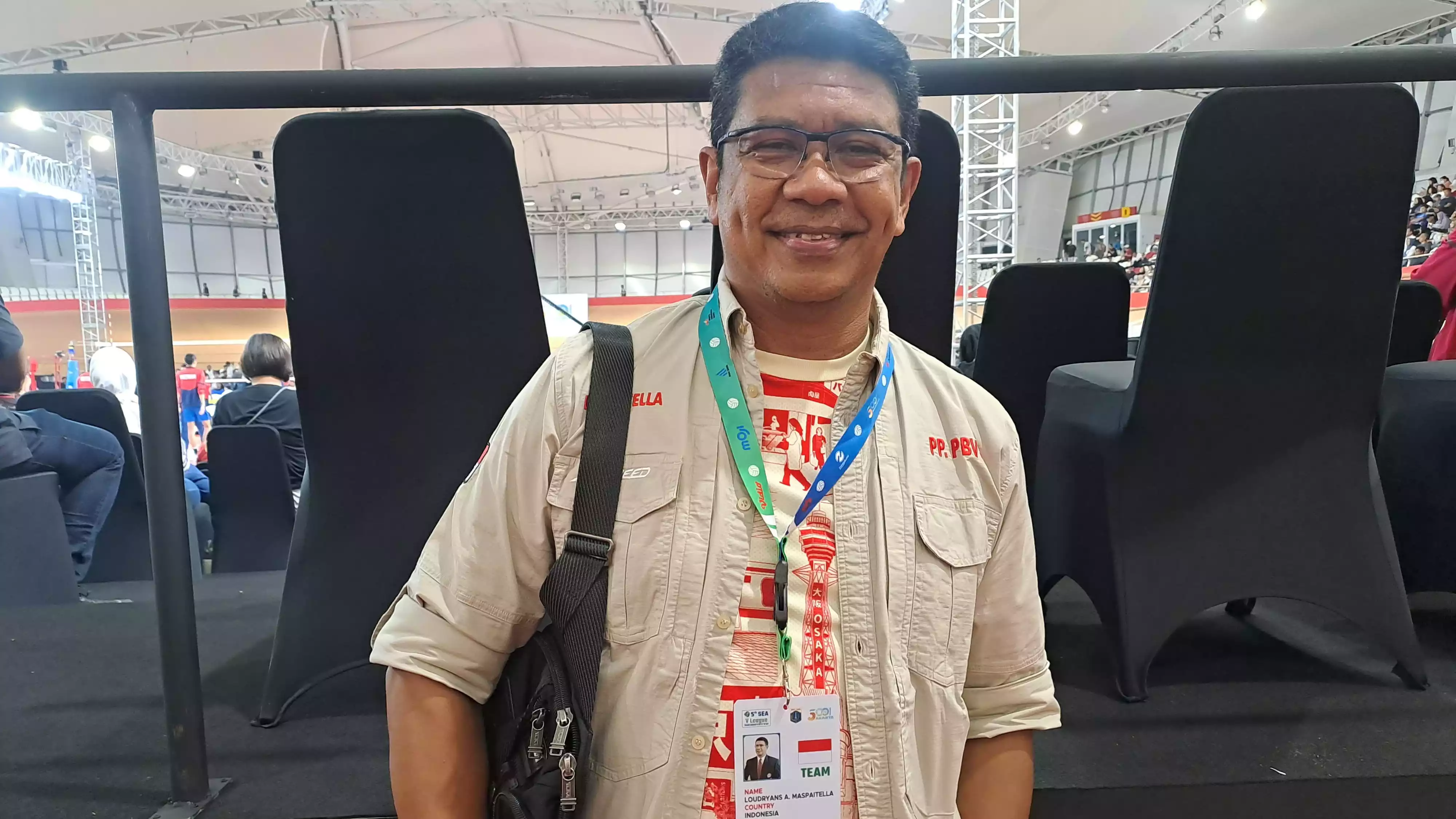 Wakil Kepala Bidang Pembinaan dan Prestasi PP PBVSI, Loudry Maspaitella.