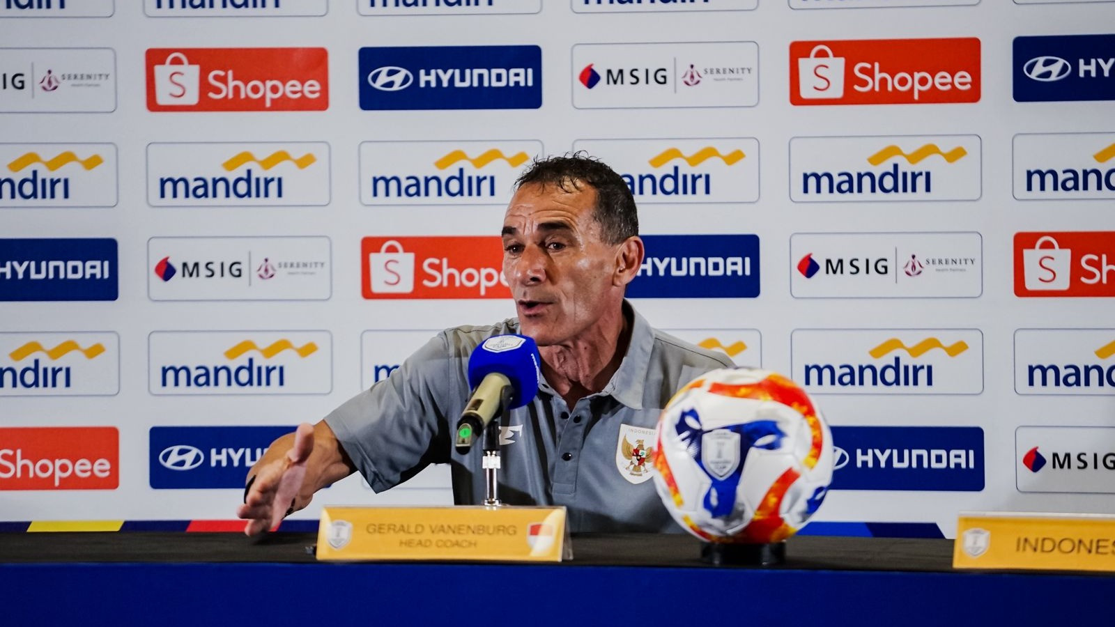 Pelatih Timnas Indonesia U-23, Gerald Vanenburg