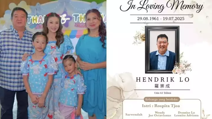 Ayah Sarwendah Meninggal Dunia