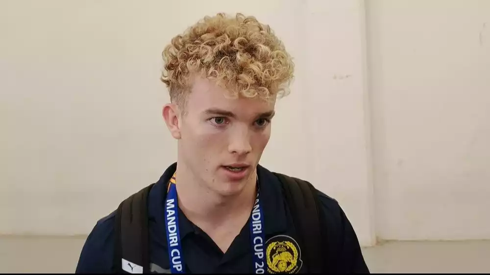 Penyerang Malaysia Fergus Tierney