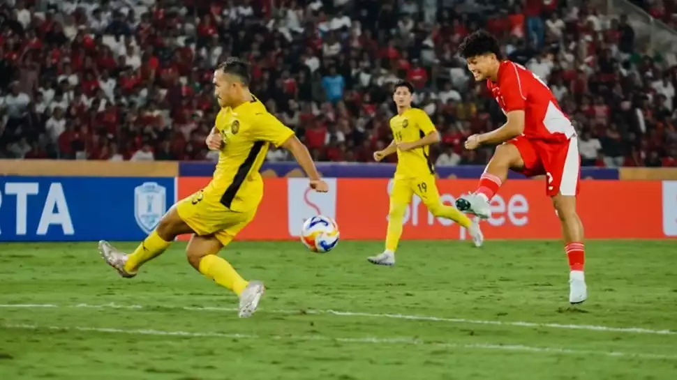 Pemain Timnas Indonesia U-23 Hokky Caraka