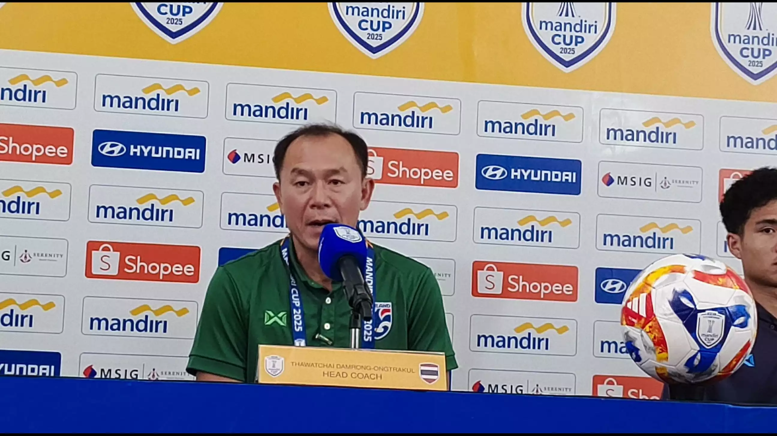 Pelatih Timnas Thailand U-23, Thawatchai Damrong