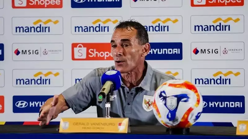 Pelatih Timnas Indonesia U-23 Gerald Vanenburg
