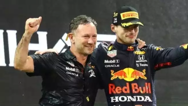 Christian Horner dan Max Verstappen