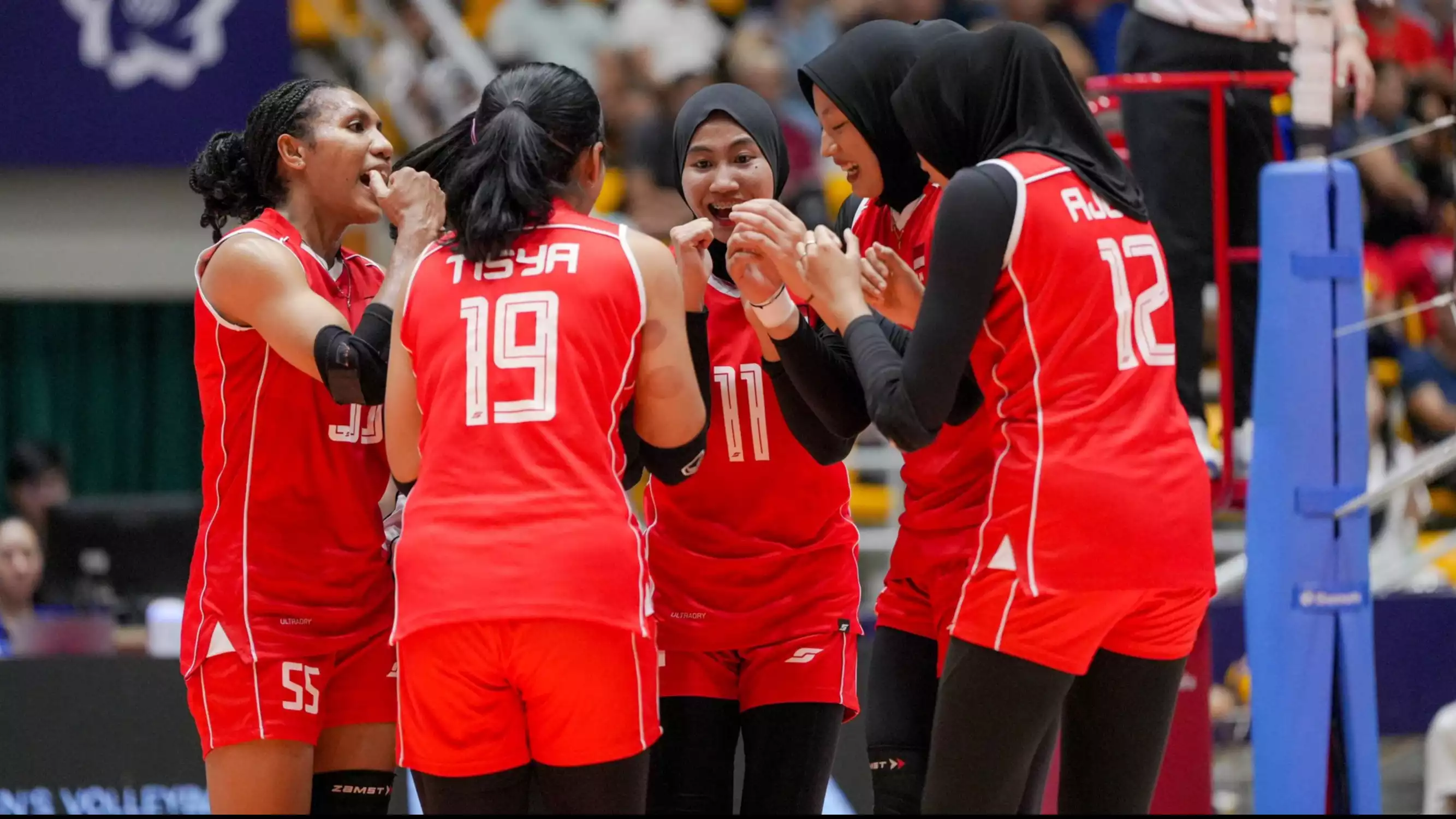 Timnas Voli Putri Indonesia di AVC Nation Cup 2025