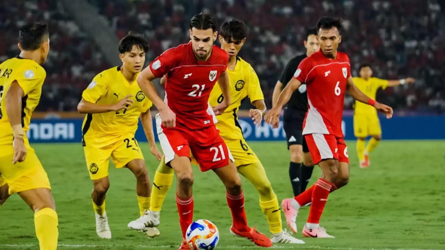 Timnas Indonesia vs Malaysia di Piala AFF U-23