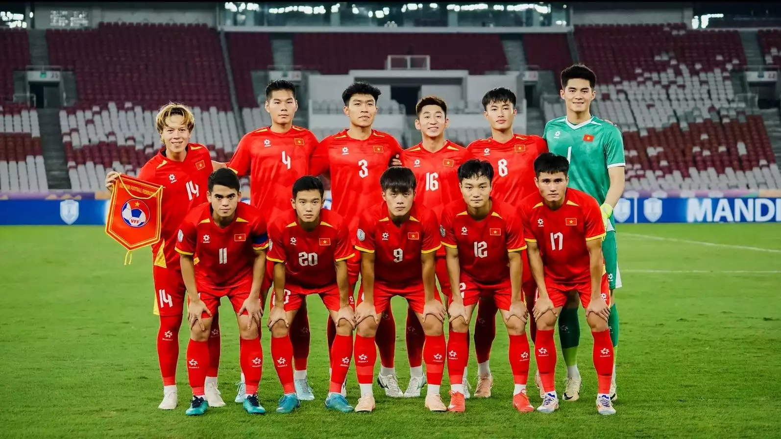 Pemain Timnas Vietnam U-23 di Piala AFF U-23 2025
