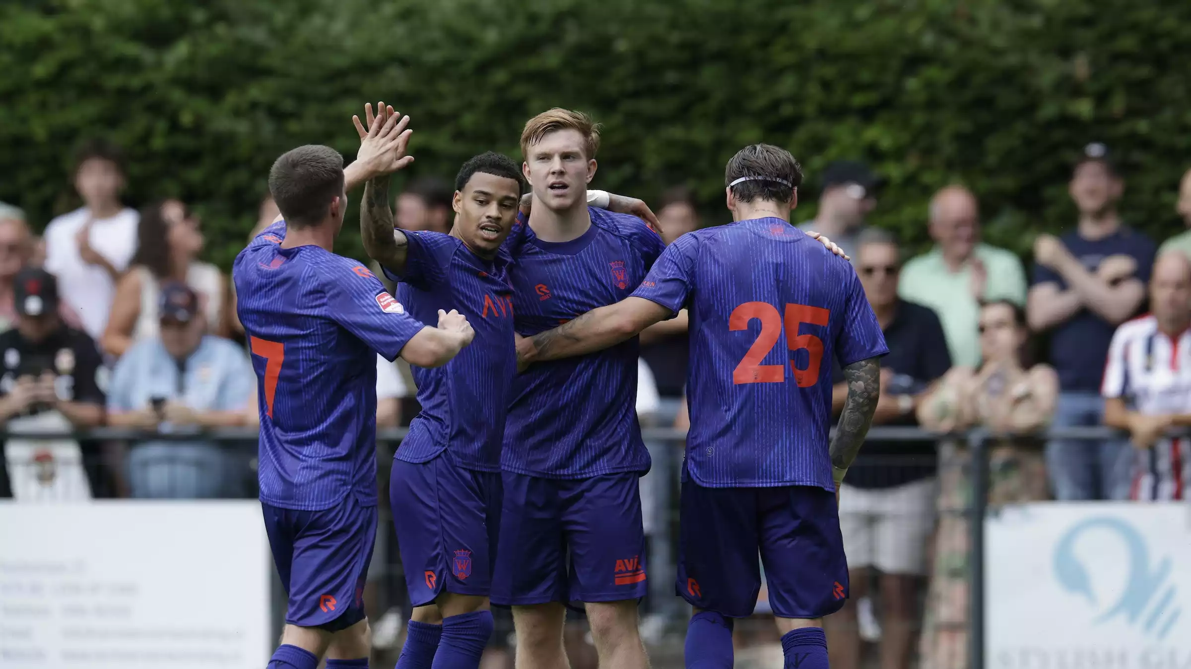 Selebrasi Pemain Willem II di Pramusim Eropa