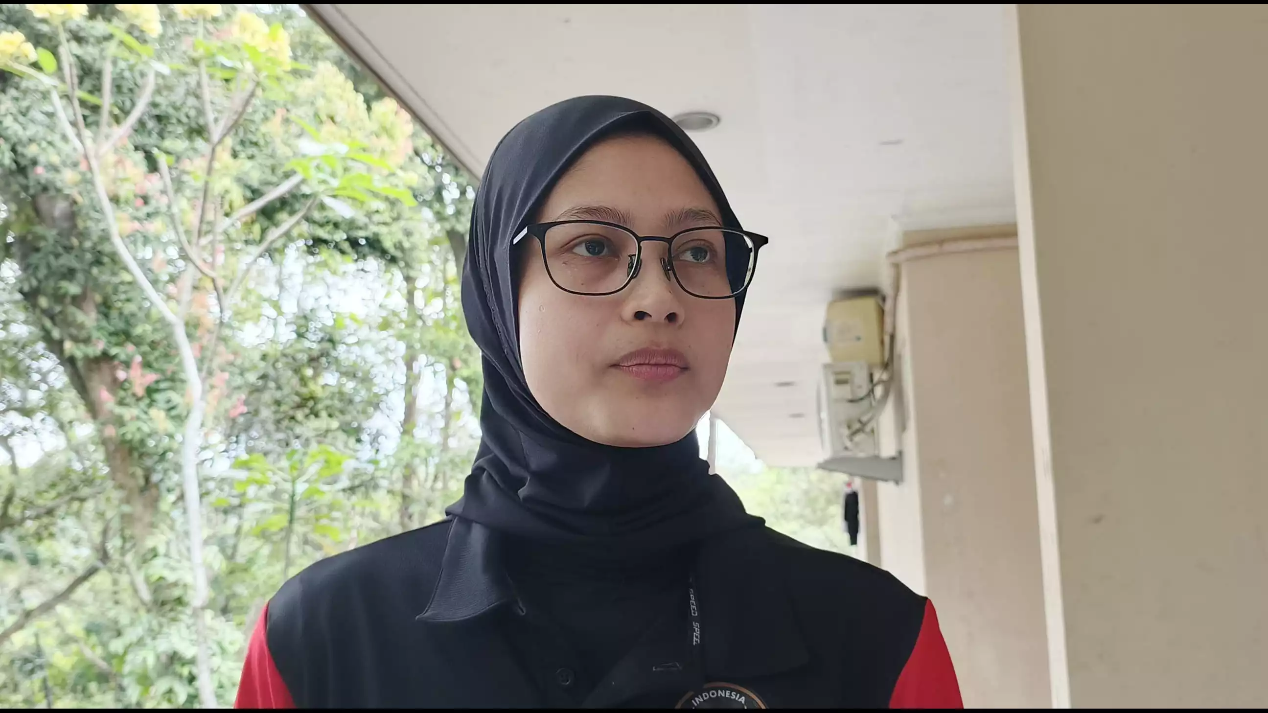 Asih Titi Pangestuti pemain Timnas Voli Putri Indonesia.