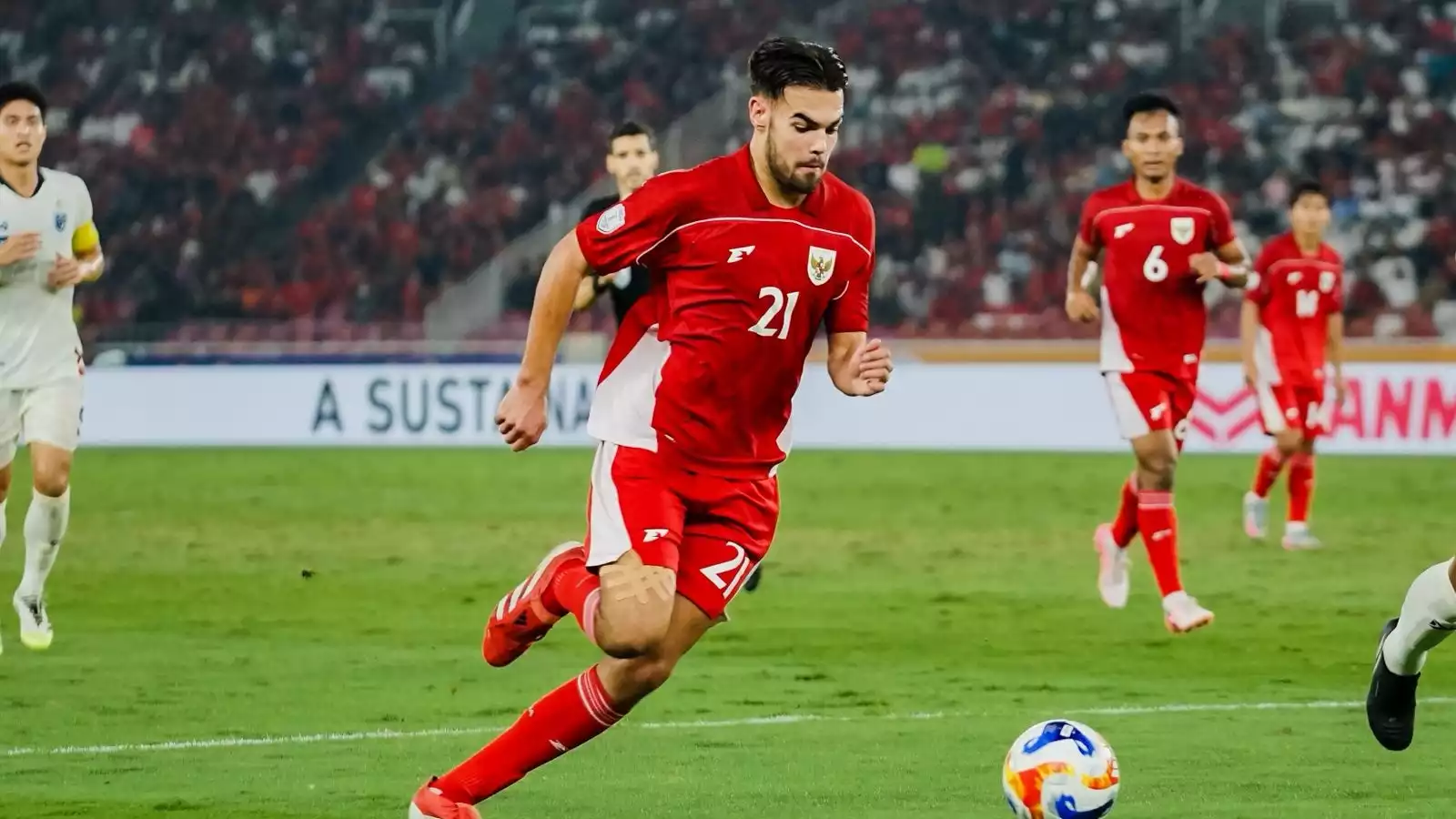 Striker Timnas Indonesia U-23 Jens Raven