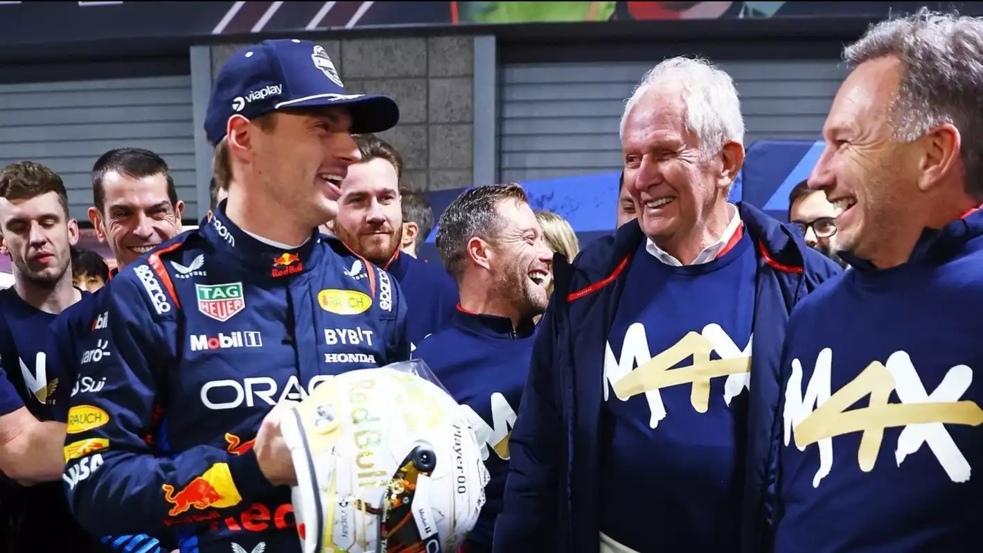 Max Verstappen, Helmut Marko dan Christian Horner