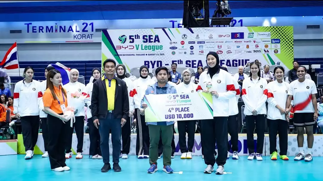 Megawati Hangestri dan timnas voli putri Indonesia