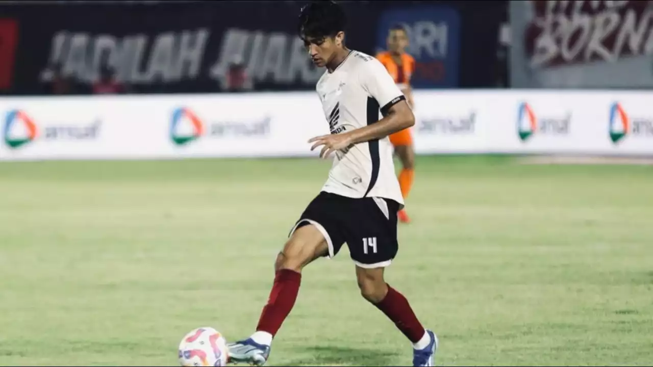 Pemain Timnas Indonesia U-20 sekaligus sepupu Asnawi Mangkualam, Sulthan Zaky di PSM Makassar