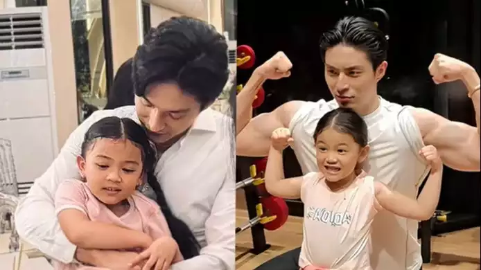 Kedekatan Thania putri Sarwendah dan Giorgio Antonio