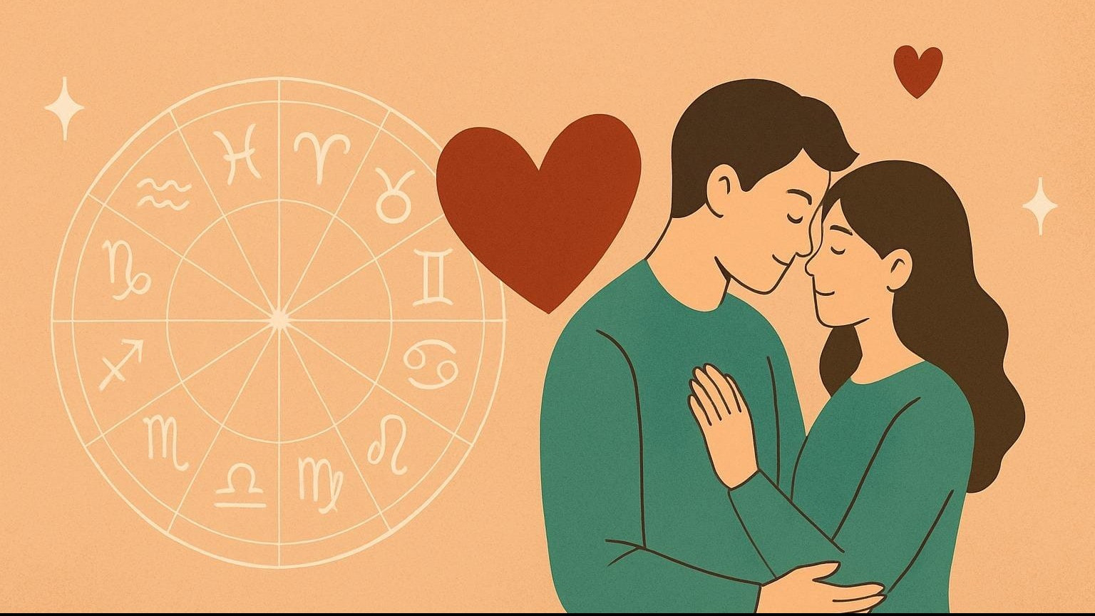 Ilustrasi ramalan cinta zodiak