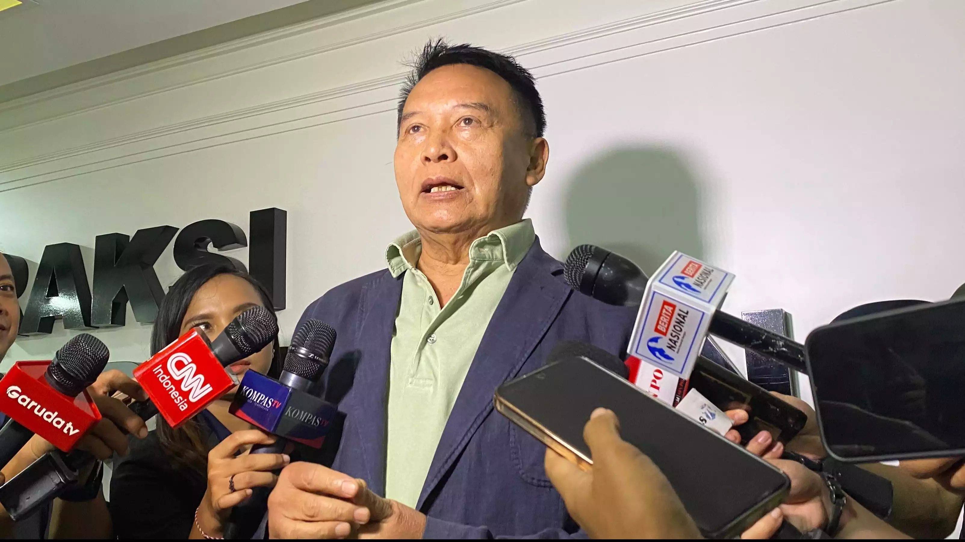 TB Hasanuddin di Gedung DPR RI, Jakarta Pusat, Selasa (12/8/2025)