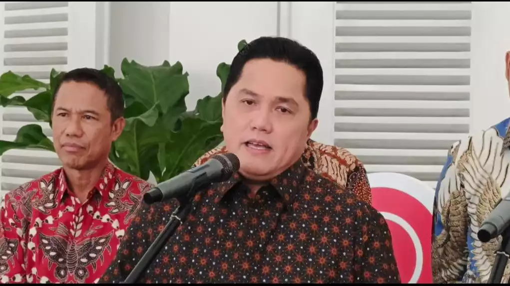 Ketua Umum PSSI, Erick Thohir Bicara Soal Peluang Timnas Indonesia Main di JIS