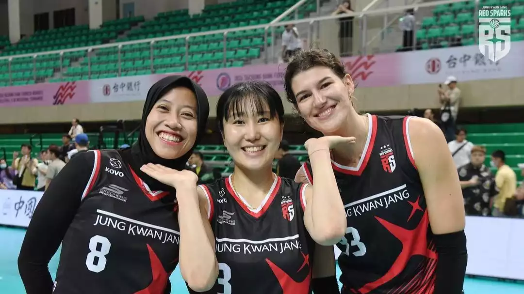 Megawati Hangestri dan Yeum Hye-seon