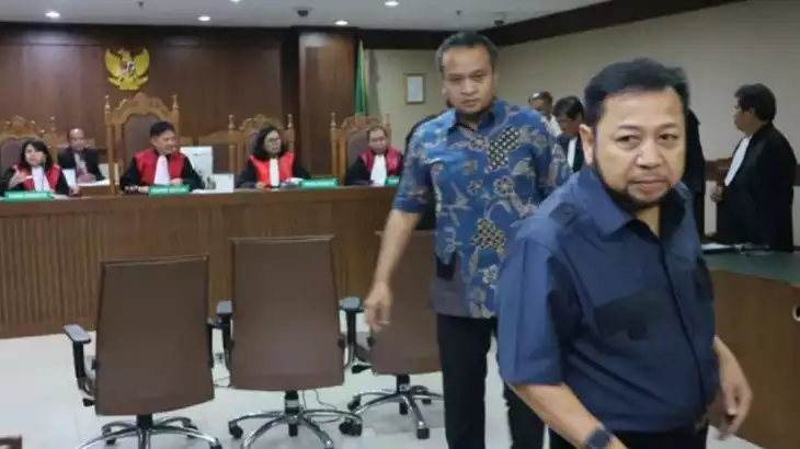 Mantan Ketua DPR RI Setya Novanto Bebas Bersyarat