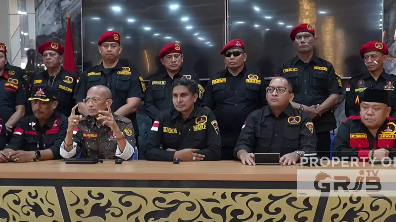 Konferensi pers GRIB Jaya