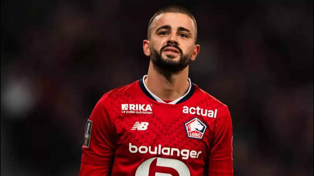 Pemain Lille Edon Zhegrova