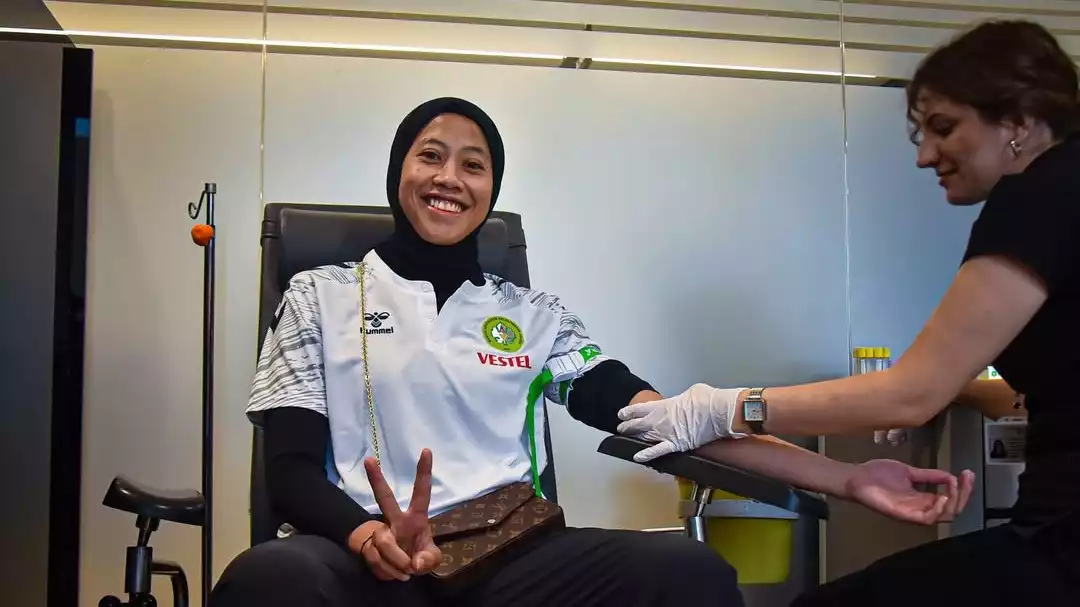 Megawati Hangestri lolos tes medis di Manisa BBSK