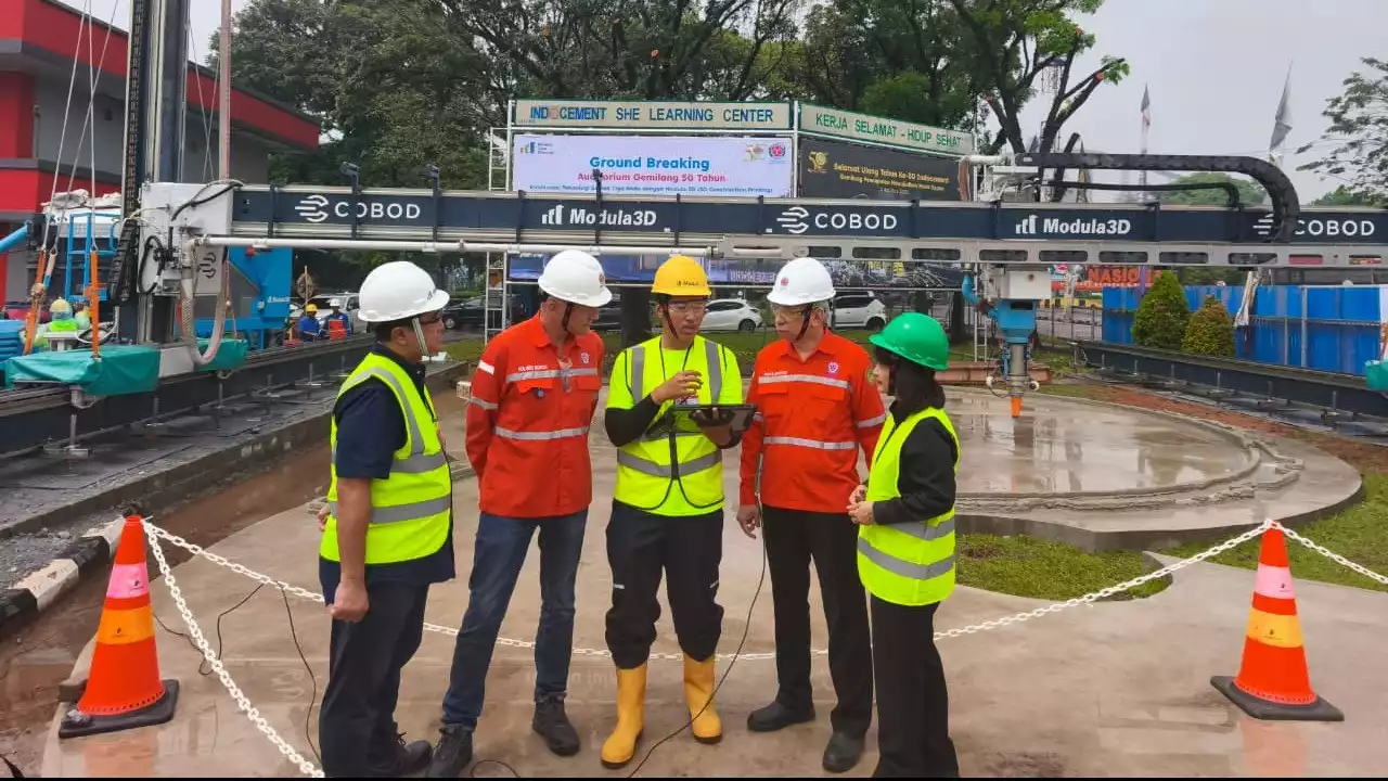 PT Indocement Tunggal Prakarsa Tbk. (Indocement) berkolaborasi dengan PT Modula Tiga Dimensi (Modula3D), anak usaha PT Bakrie & Brothers Tbk. (BNBR).