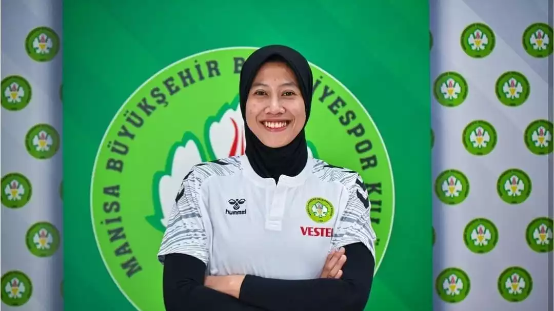 Megawati Hangestri di Manisa BBSK