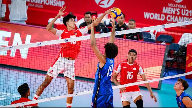 Timnas Voli Indonesia U-21 vs Italia