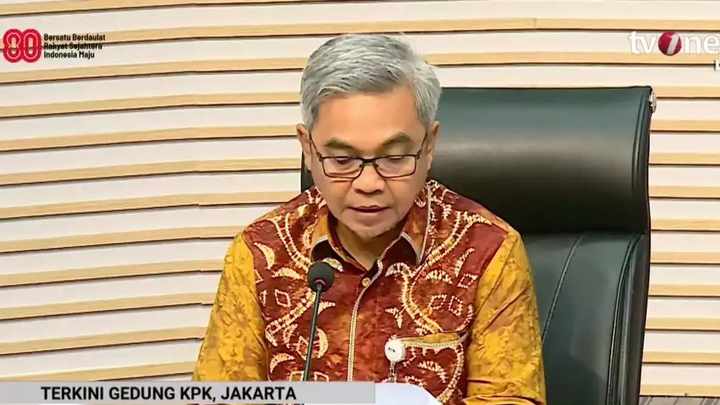 Ketua KPK Setyo Bidiyanto di Gedung KPK