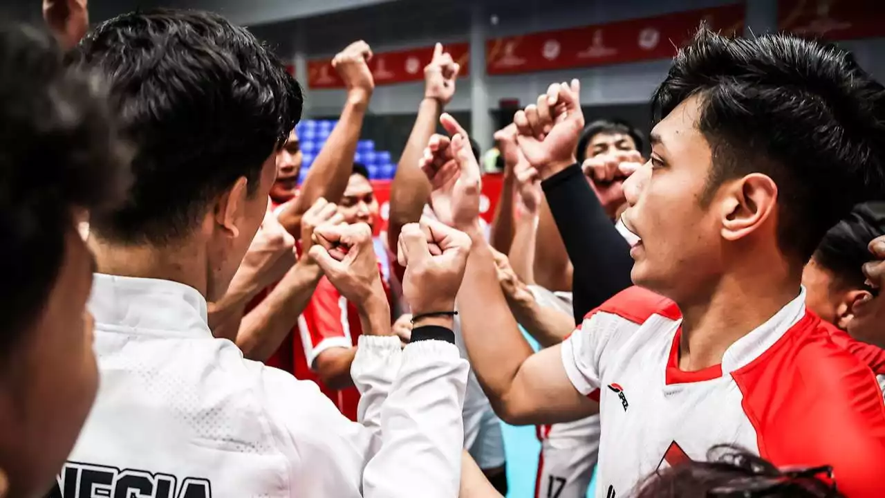 Timnas Voli Indonesia U-21 vs Tunisia