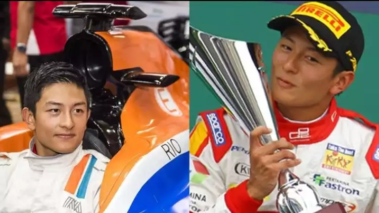 Eks pebalap F1 asal Indonesia Rio Haryanto
