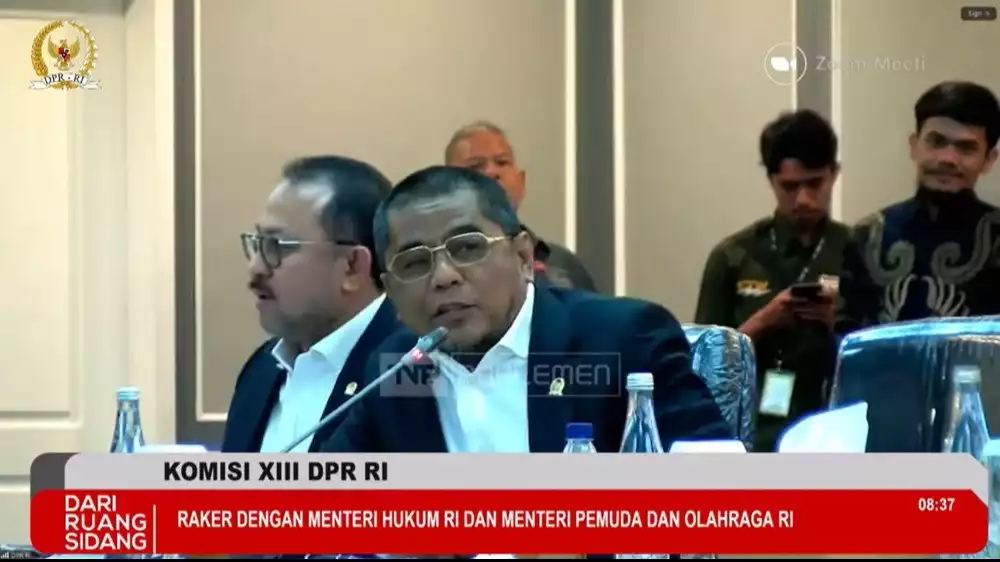 Anggota Komisi XIII DPR RI Arisal Aziz