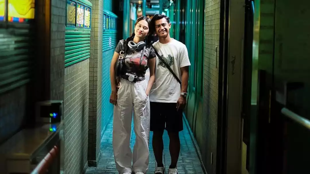 Pratama Arhan dan istrinya Azizah Salsha