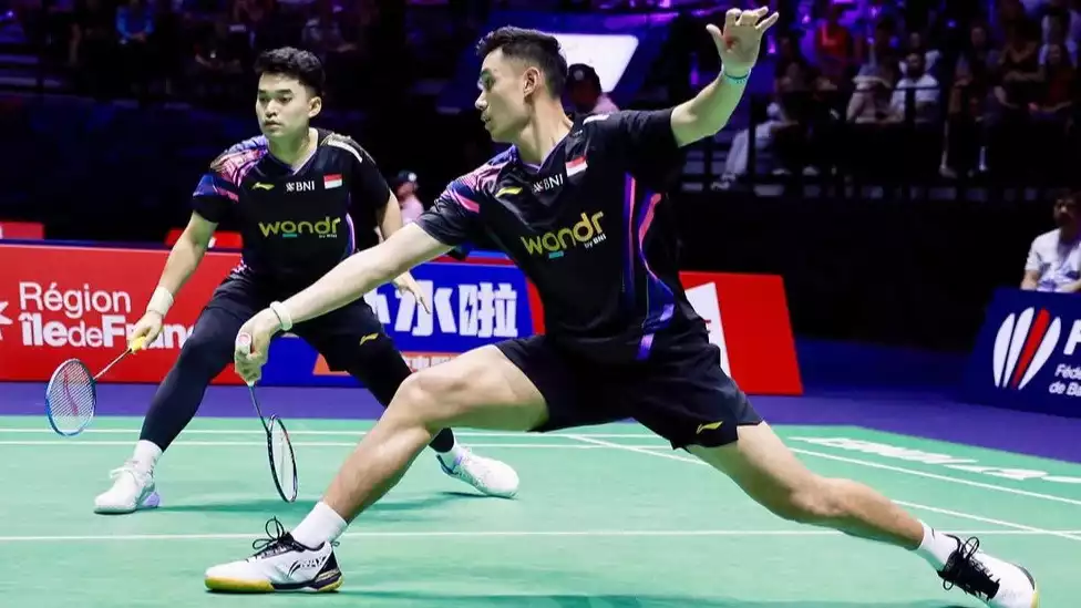 Leo/Bagas meraih kemenangan di babak pertama Kejuaraan Dunia BWF 2025