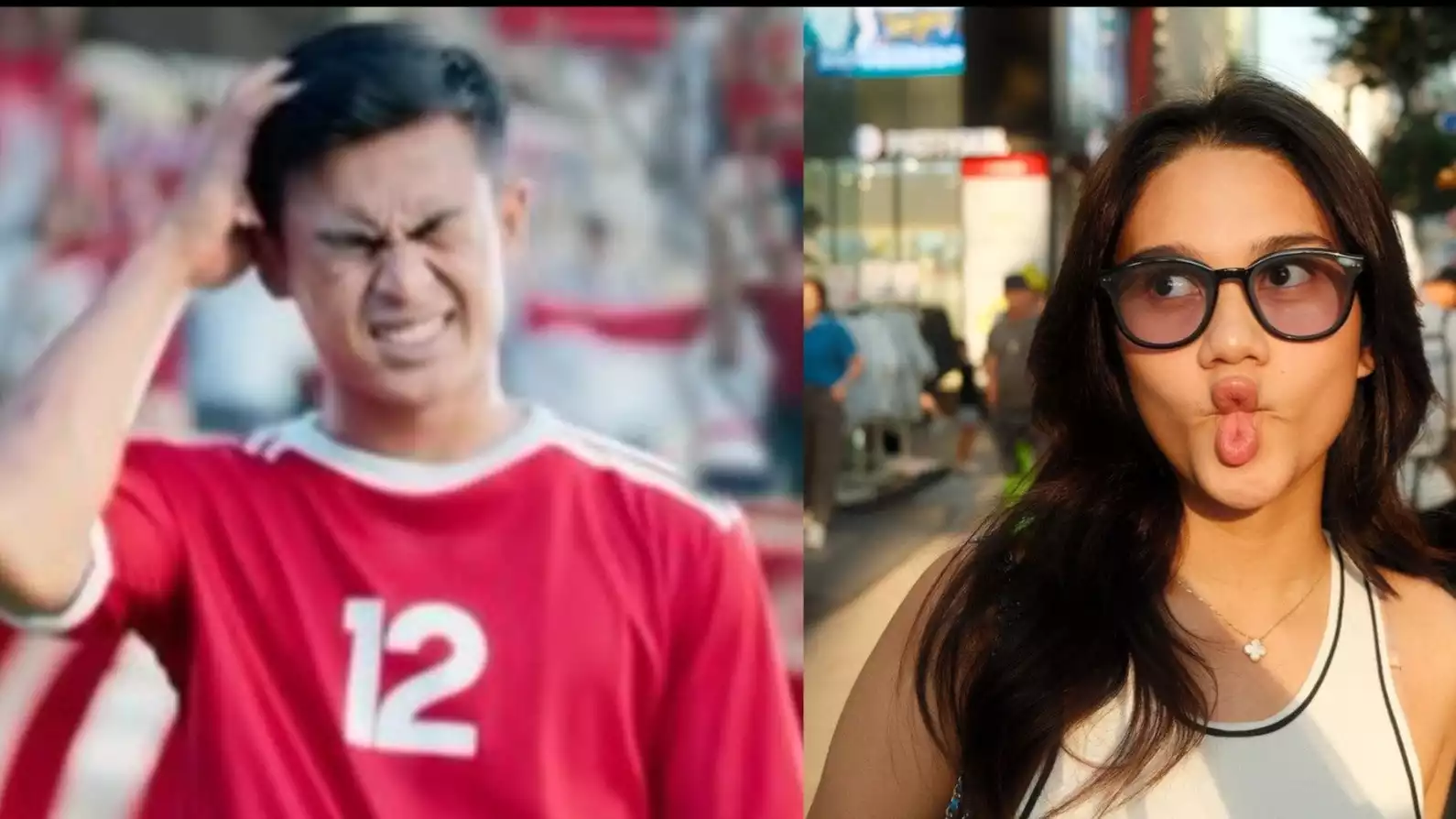 Pasangan Pratama Arhan dan Azizah Salsha