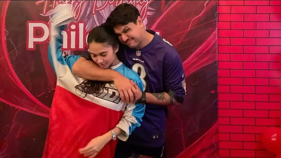 Azizah Salsha bersama mantan, Philo Paz Armand