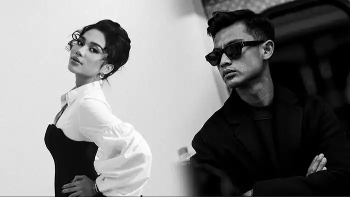 Kolase Foto Pratama arhan dan Azizah Salsha.