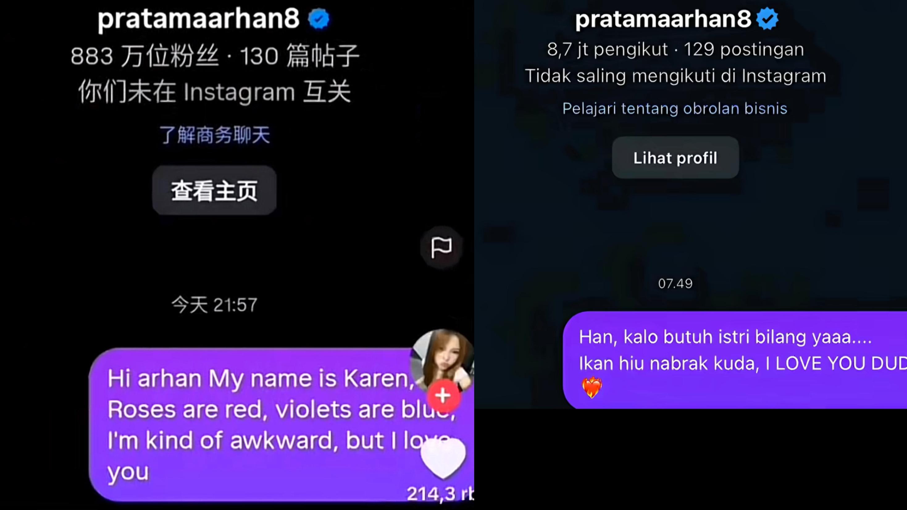 Viral di media sosial trend War Arhan