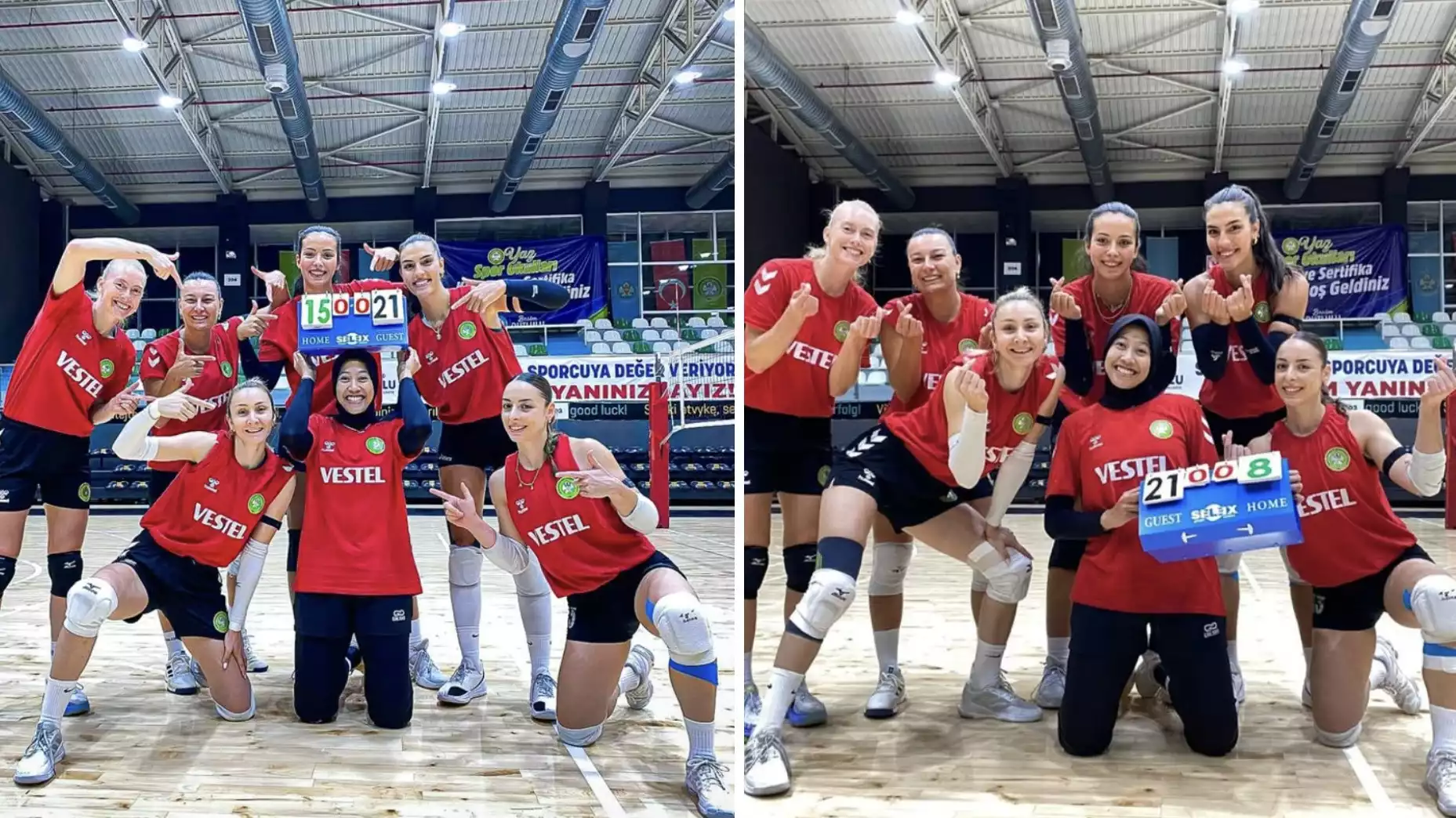 Megawati Hangestri berlatih di Manisa BBSK